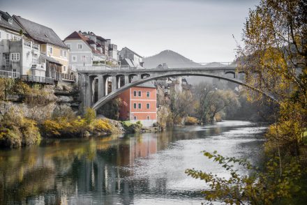 Architekturfotografie Brücke bei Zell an der Ybbs PORR