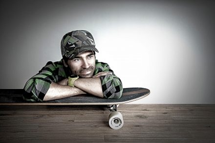 Individual Portrait Skateboard