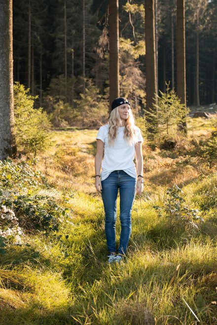 Portrait im Wald