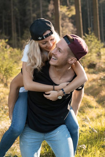 Fotoshooting Pärchen ungezwungen on Location