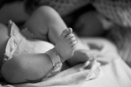 Newborn-Fotografie Kinderfuß