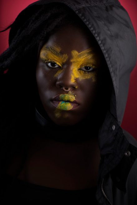 Fotografie Foto Individual Portrait - Fashion Black is Colorful