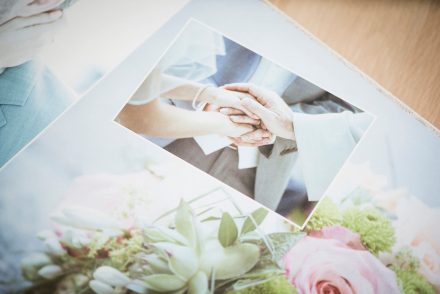 Hochzeitsalbum Sietengestaltung