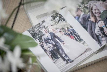 Hochzeitsalbum Detailfoto Innenseite