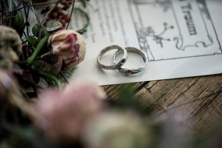 Fotografie Hochzeitsringe