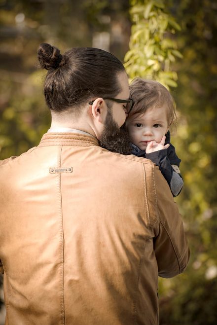 Vater und Kind