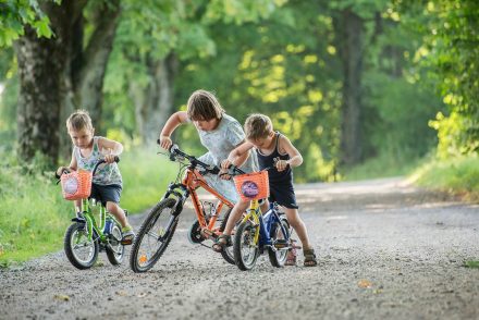gemeinsames Radfahren