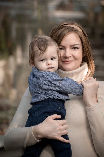 Mutter und Kind Portrait