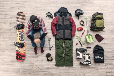 Ausrüstung Snowboard