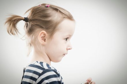 Kinder-Portrait Profil