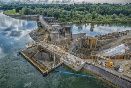Industriefotografie Kraftwerk Thurnsdorf PORR